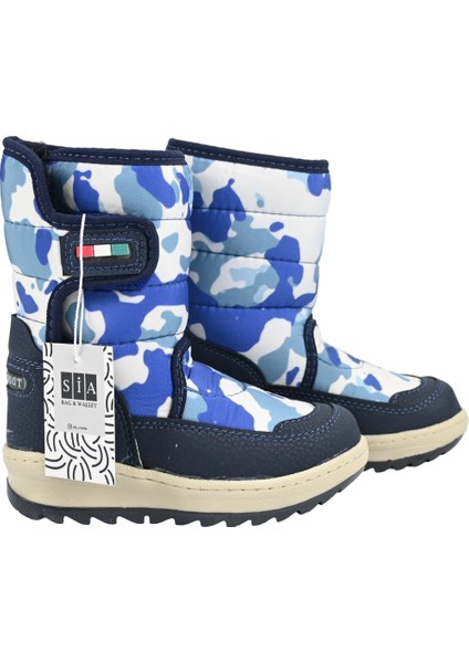 Boot's Çırtlı & Ortapedik & Anatomik Sağlam Kaymaz Tabanlı Uzun Konçlu Içi Kürklü Nefes Alan Çocuk Snow Boot