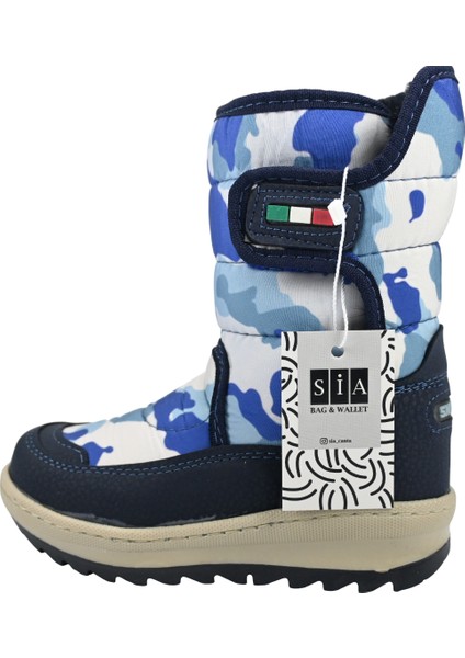 Boot's Çırtlı & Ortapedik & Anatomik Sağlam Kaymaz Tabanlı Uzun Konçlu Içi Kürklü Nefes Alan Çocuk Snow Boot