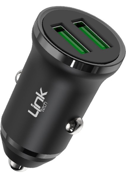 Linktech C481E 12W 2x USB + Micro USB Kablo Araç Içi Şarj Aleti Set Siyah fiyatları