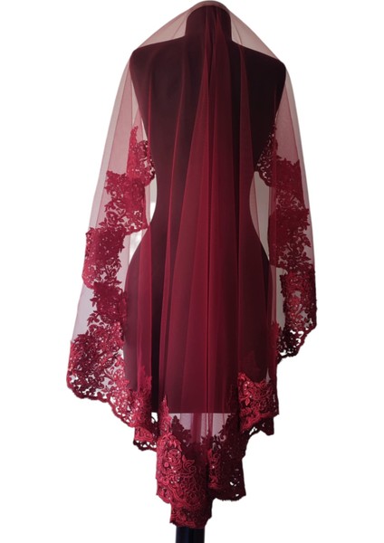 ,duvak,gelin Duvak,gelin Kına Duvak,yüz Örtüsü,bordo Duvak fırsatları