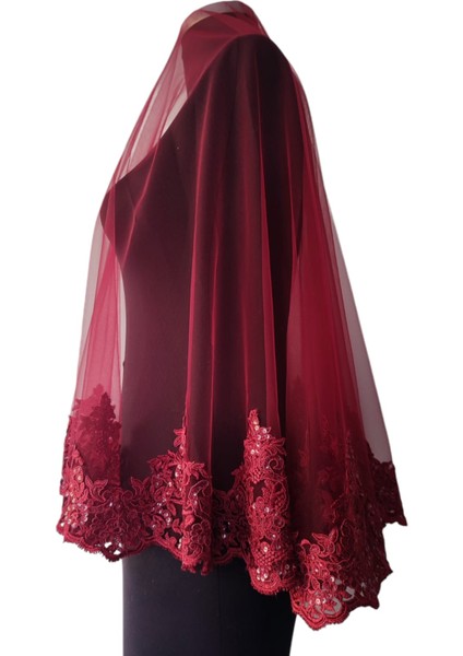 ,duvak,gelin Duvak,gelin Kına Duvak,yüz Örtüsü,bordo Duvak indirimleri