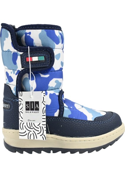Boot's Çırtlı & Ortapedik & Anatomik Sağlam Kaymaz Tabanlı Uzun Konçlu Içi Kürklü Nefes Alan Çocuk Snow Boot