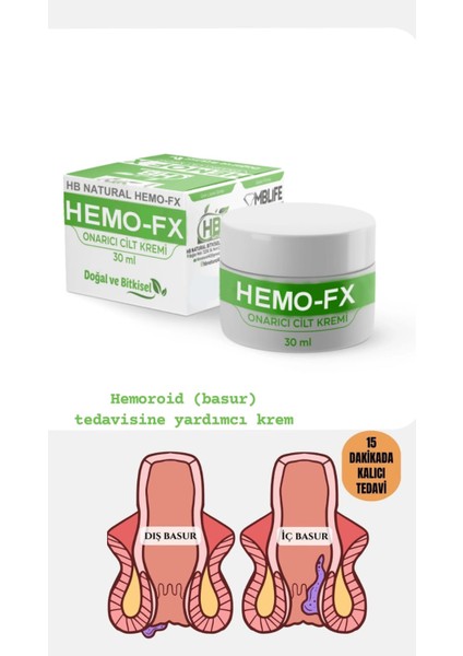 HEMO-FX onarıcı cilt kremi