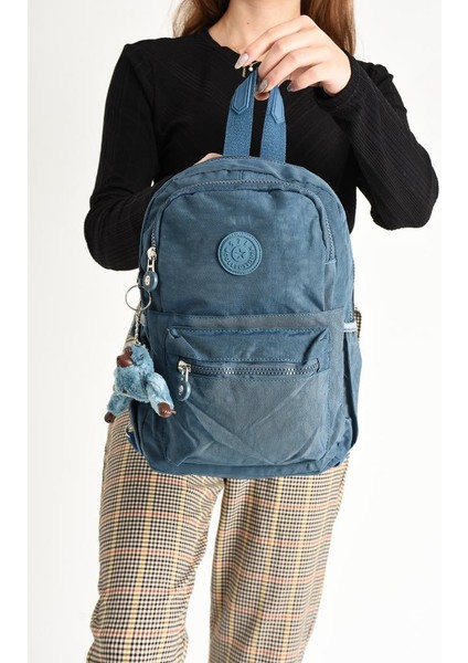 Body Bag Göğüs Çantası Çok Cepli Hafif Klinkır Kumaş Bady Bag Sırt Çantası 30*20 Cm