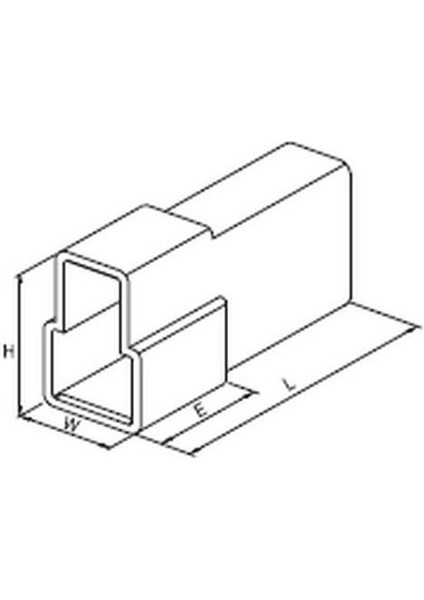 Ikili Konnektor (Soket) Dişi (T)