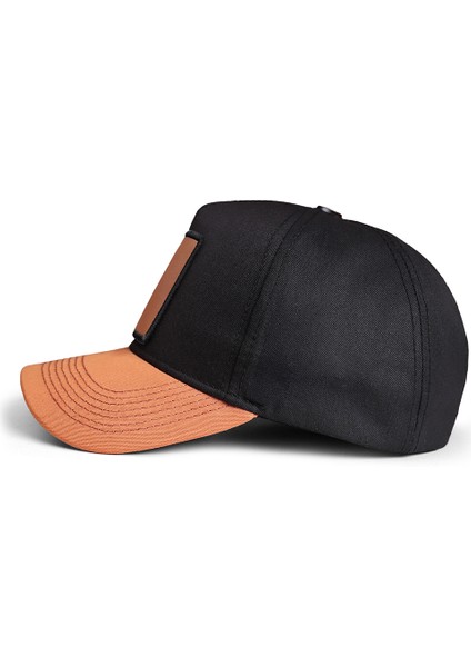 V1 Baseball Mountains - 1cs Kod Logolu Unisex Kiremit Siperli-Siyah Şapka fırsatları