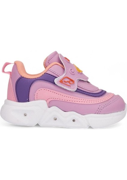 Kız Bebek Işıklı Cırtlı Kışlık Mevsimlik Rahat Taban Günlük Okul Sneaker Spor Ayakkabı
