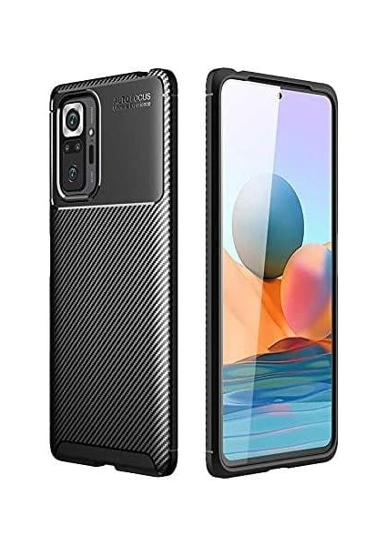 Xiaomi Redmi Note 10 Pro Kılıf Zore Negro Silikon Siyah