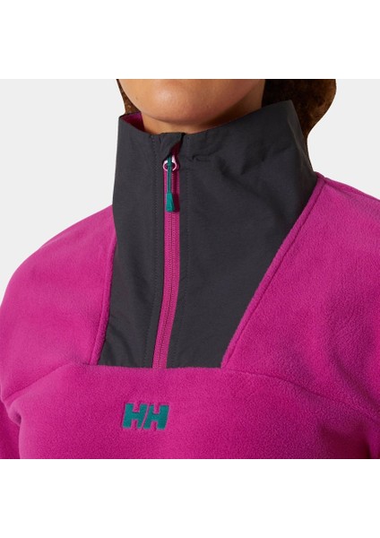 W Daybreaker Cropped Polar HHA.49561 Kadın Pembe Polar (Baştan Geçme) fırsatları