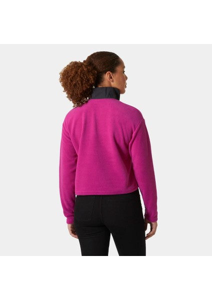 W Daybreaker Cropped Polar HHA.49561 Kadın Pembe Polar (Baştan Geçme) indirimleri