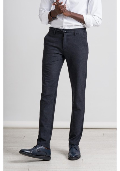 Slimfit Bitik Kareli Beli Lastikli ve Iplikli Kışlık Kumaş Jogger Pantolon fiyatları