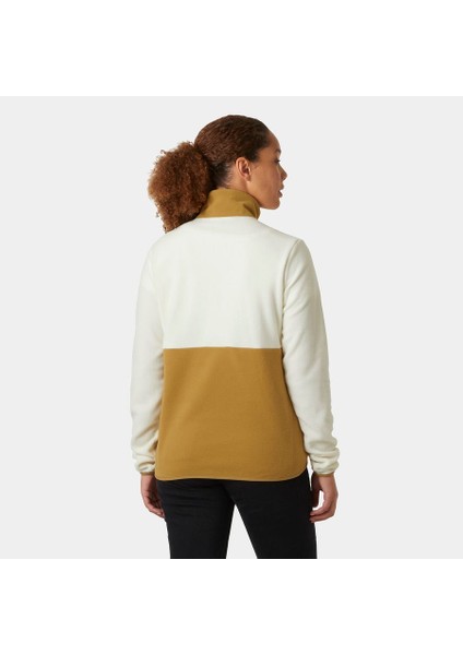 W Daybreaker Snap Polar HHA.49535 Kadın Kahverengi Polar (Baştan Geçme) fiyatları