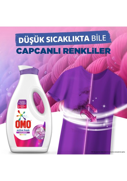 Sıvı Deterjan Renkiler 26 Yıkama 1690 ml x 4 Adet