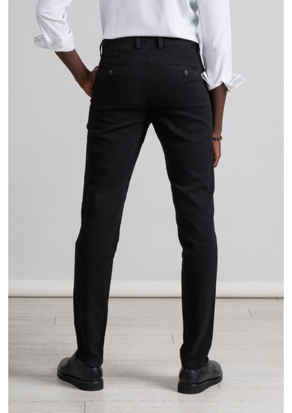 Kanvas Kışlık Kumaş Pamuklu Likralı Slimfit Pantolon fırsatları