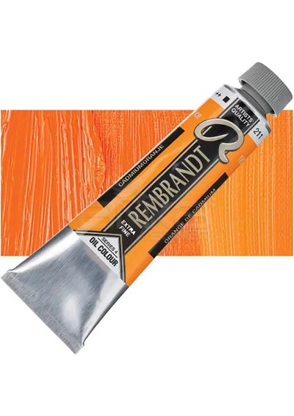 40 ml Yağlı Boya Seri 4 No 211 Cadmium Orange