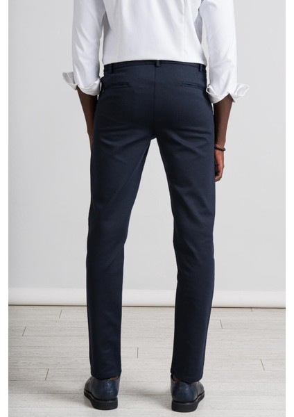 Slimfit Beli Lastikli ve Iplikli Kışlık Kumaş Likralı Jogger Pantolon indirimleri