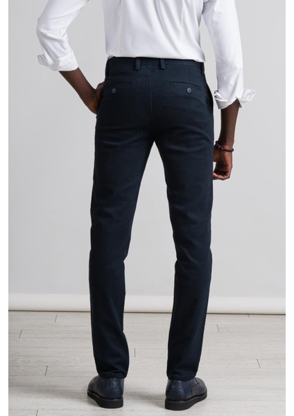 Kanvas Kışlık Kumaş Pamuklu Likralı Slimfit Pantolon indirimleri
