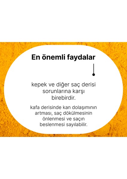 Doğal Zerdeçal Sabunu 160 Gr Kepek Ve Diğer Saç Derisi Sorunlarına