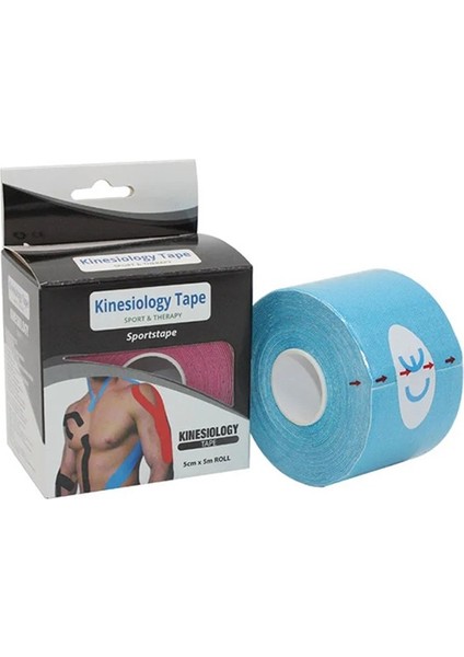 Kinesio Tape, Ağrı Bandı, Sporcu Bandı 5x5 cm