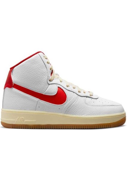 Air Force 1 High Sculpt Womens Leather Sneakers Kadın Beyaz Deri Spor Sneaker Ayakkabı FN3500 fiyatları