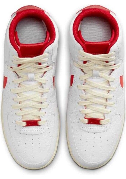 Air Force 1 High Sculpt Womens Leather Sneakers Kadın Beyaz Deri Spor Sneaker Ayakkabı FN3500 fırsatları