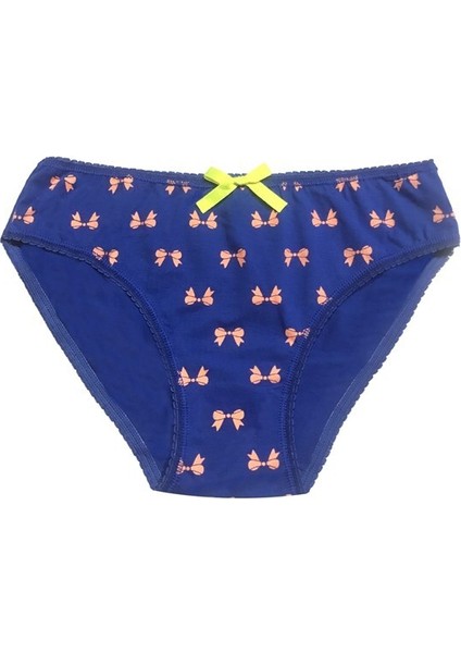 Şahinler Kadın Paça Dantelli ve Kurdele Süslemeli Bikini Külot B275 main image 1