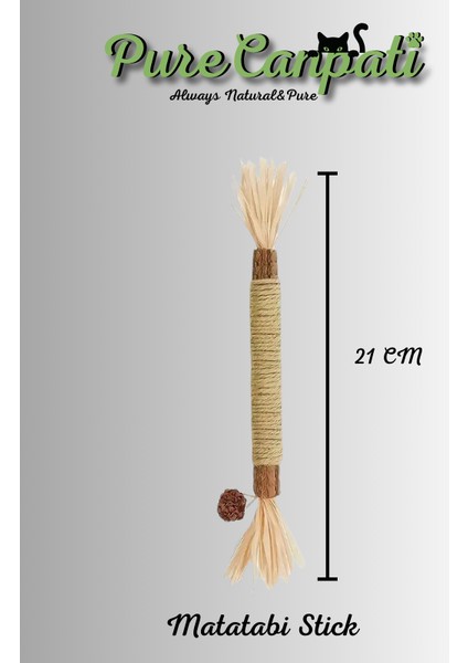Matatabi Çubuğu (Mısır Kabuğu,hasır Ip,matatabi Meyveli)