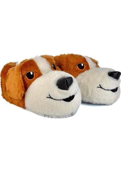 Sevimli Köpek Figürlü Erkek Hayvanlı Panduf modelleri