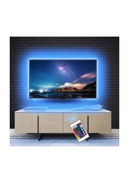 CT-4566 Tv Arkası Rgb Şerit LED Seti 3 Metre