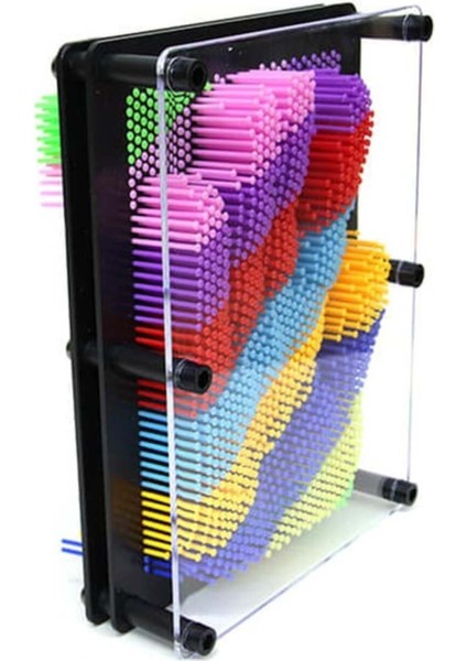 3D Pinart Çerçeveoyuncak Sihirli Iğneli Eğitici Hayal Geliştirici Orta