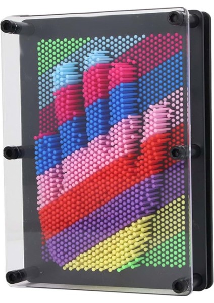 3D Pinart Çerçeveoyuncak Sihirli Iğneli Eğitici Hayal Geliştirici Orta