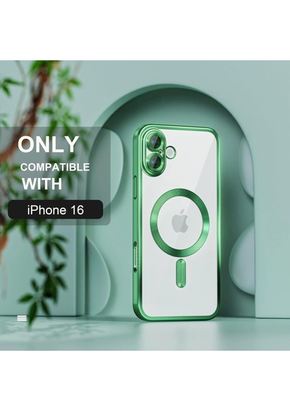Apple Iphone 16 Kılıf Şeffaf Renkli Kamera Koruma Magsafe Şarj Kapak Demre fırsatları