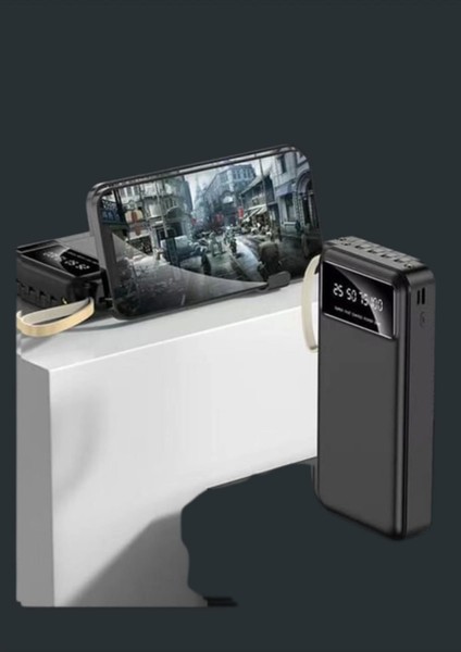 Powerbank Quality 20.000 Mah LED Işıklı Fenerli Güç Bankası Taşınabilir Şarj Aleti modelleri