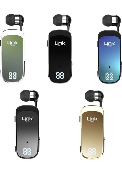 Linktech V81 Makaralı Titreşimli Bluetooth Kulaklık