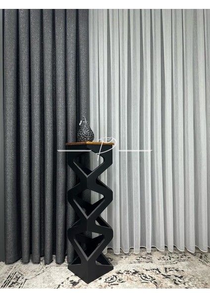 Simli Jakar Fon Perde Edessa Desen Ultra Yumuşak Kumaş Yapısı fırsatları