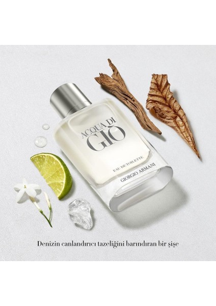 Giorgio Armani Acqua Di Gio EDT Refillable Erkek Parfümü 50 ml