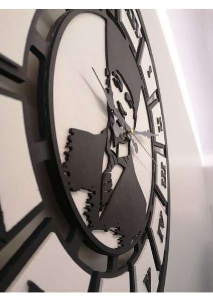 55 cm Çaplıahşap Atatürk Duvar Saati fiyatları