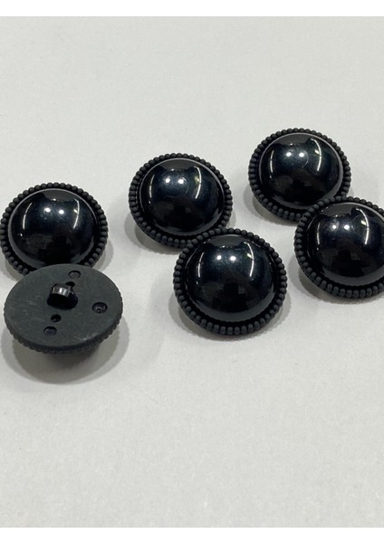 Bombeli Trençkot Ceket Düğmesi / Siyah / 2,3 cm / M007 fiyatları