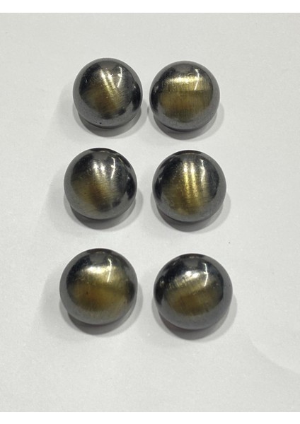 Hırka Yelek Düğmesi / Metalize Oksit / 6 Lı Set