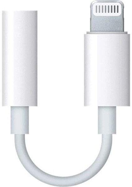 Iphone Uyumlu Kablolu Kulaklık Çevirici Adaptör Lightning To Headphone Jack Dön - BRK9459-6105