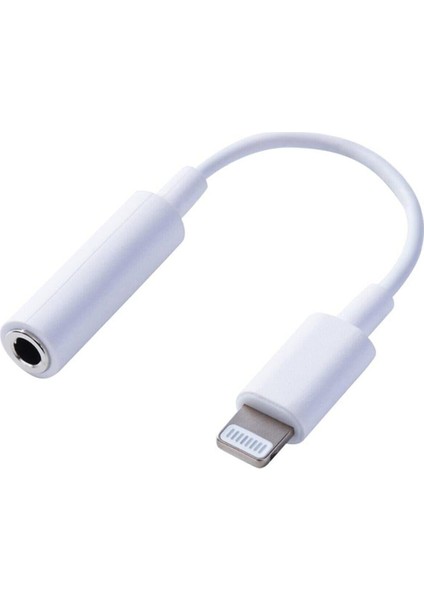 Iphone Uyumlu Kablolu Kulaklık Çevirici Adaptör Lightning To Headphone Jack Dön - BRK9459-6105