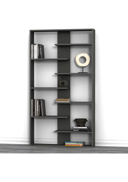 Pars Duvar Raf Seti Antrasit ( Mat )