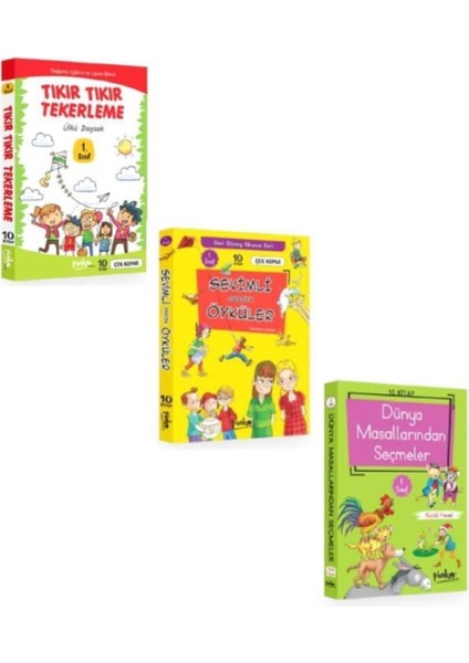 Pinokyo 1. Sınıf Hikaye Seti 3 Kutu 30 Kitap