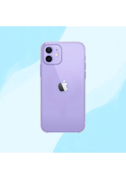 iPhone 12 Ultraclear Şeffaf Kılıf | 2 Yıl Sararmama Garantili