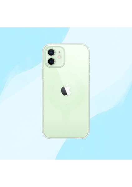 iPhone 12 Ultraclear Şeffaf Kılıf | 2 Yıl Sararmama Garantili