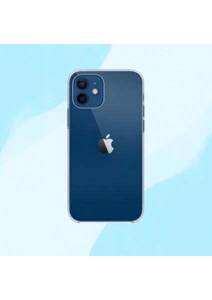iPhone 12 Ultraclear Şeffaf Kılıf | 2 Yıl Sararmama Garantili