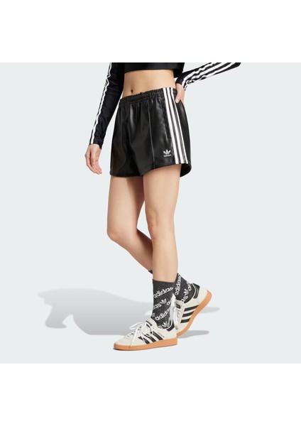 Adicolor Pleather Kadın Şort