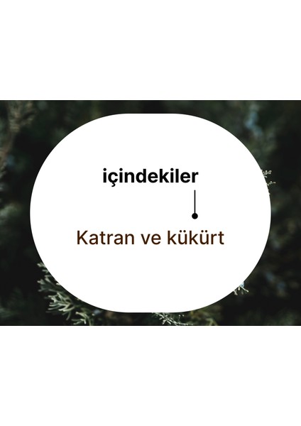 Doğal El Yapımı Ardıç Katranlı Kükürt Sabun 120 G