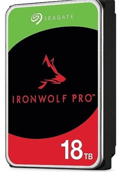 18 Tb Seagate 3.5 Ironwolf Pro Sata3 7200RPM 256MB ST18000NT001 (5 Yıl Resmı Dıst Garantılı)