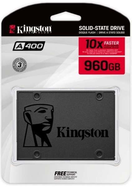 960 GB Kıngston A400 500/450MBS SA400S37/960G fiyatları